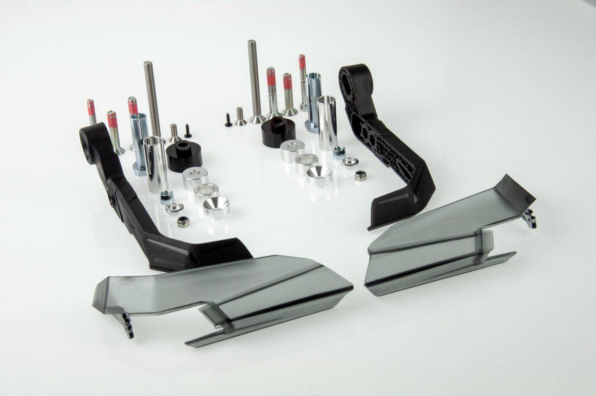 Barkbusters Aero GP Lever Guard Set with Aerofoils - Durian Bikers