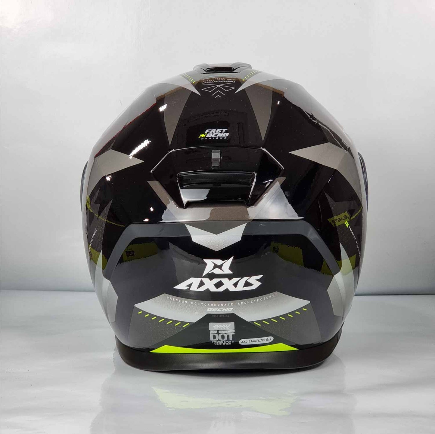 Axxis Helmet Gecko Shield (B2 Gloss Gray)