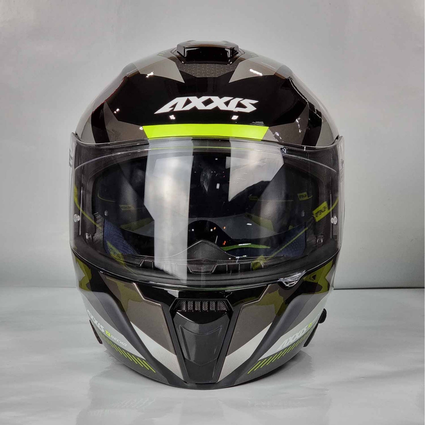 Axxis Helmet Gecko Shield (B2 Gloss Gray)