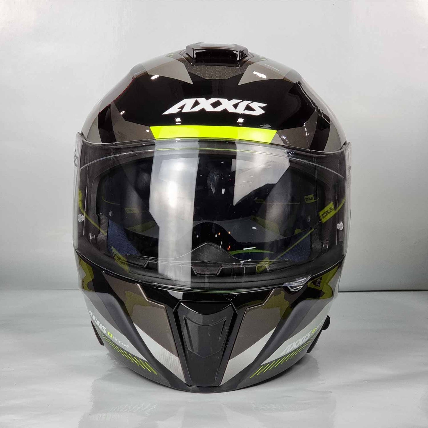 Axxis Helmet Gecko Shield (B2 Gloss Gray)
