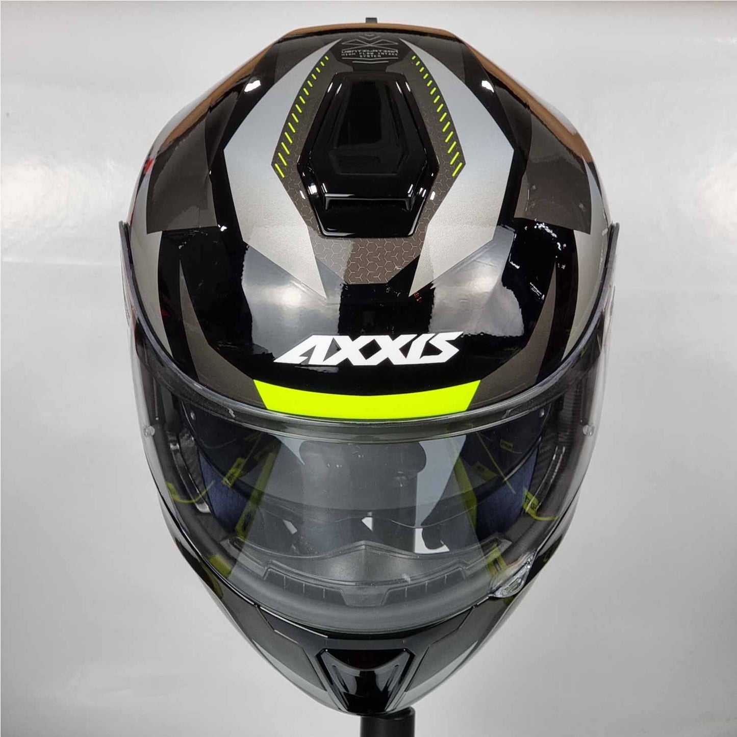 Axxis Helmet Gecko Shield (B2 Gloss Gray)