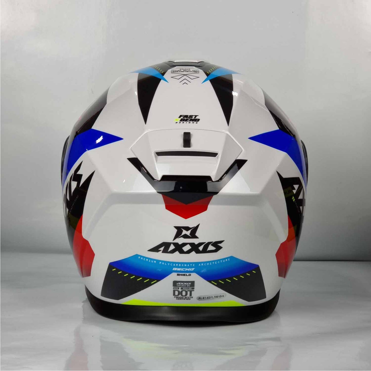 Axxis Helmet Gecko Shield (D7 Gloss Blue)