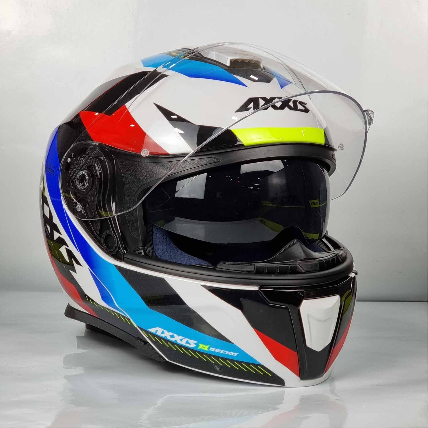 Axxis Helmet Gecko Shield (D7 Gloss Blue)