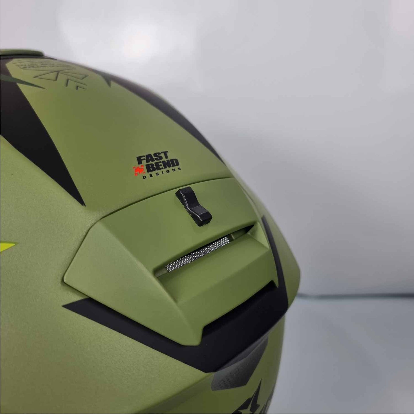 Axxis Helmet Gecko Shield (F6 Matt Green)