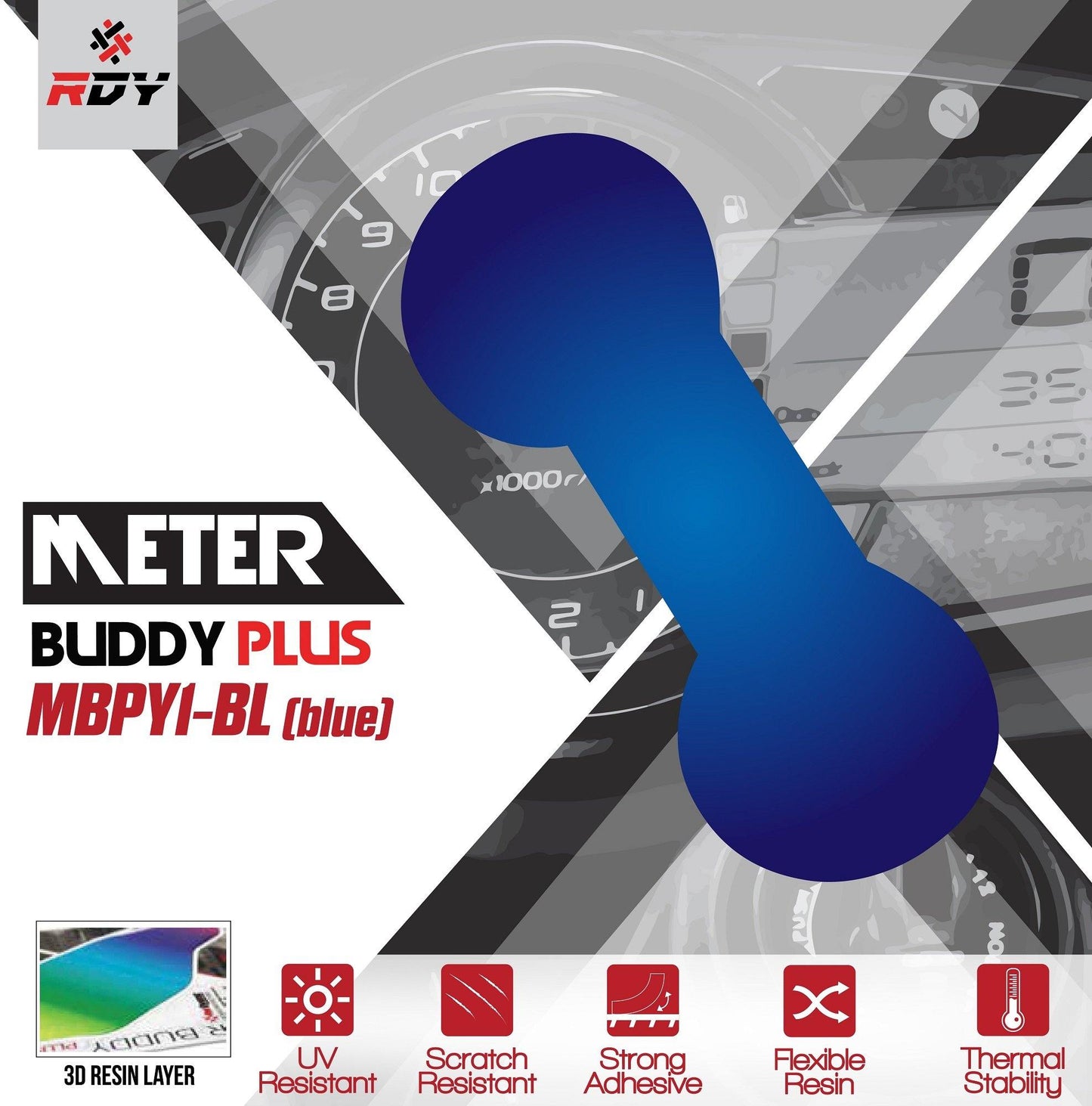 RDY Meter Buddy Plus fits for Yamaha X Max 125 / 250 / 300 / 400 ('17-) - Durian Bikers