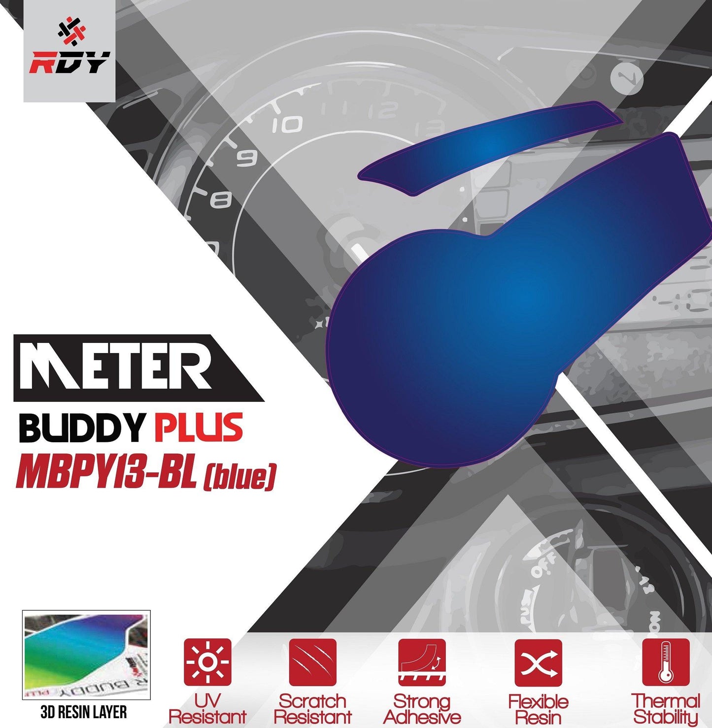 RDY Meter Buddy Plus fits for Yamaha Y15 / Sniper / Exciter / MX King 150 V1 ('15-'18) - Durian Bikers