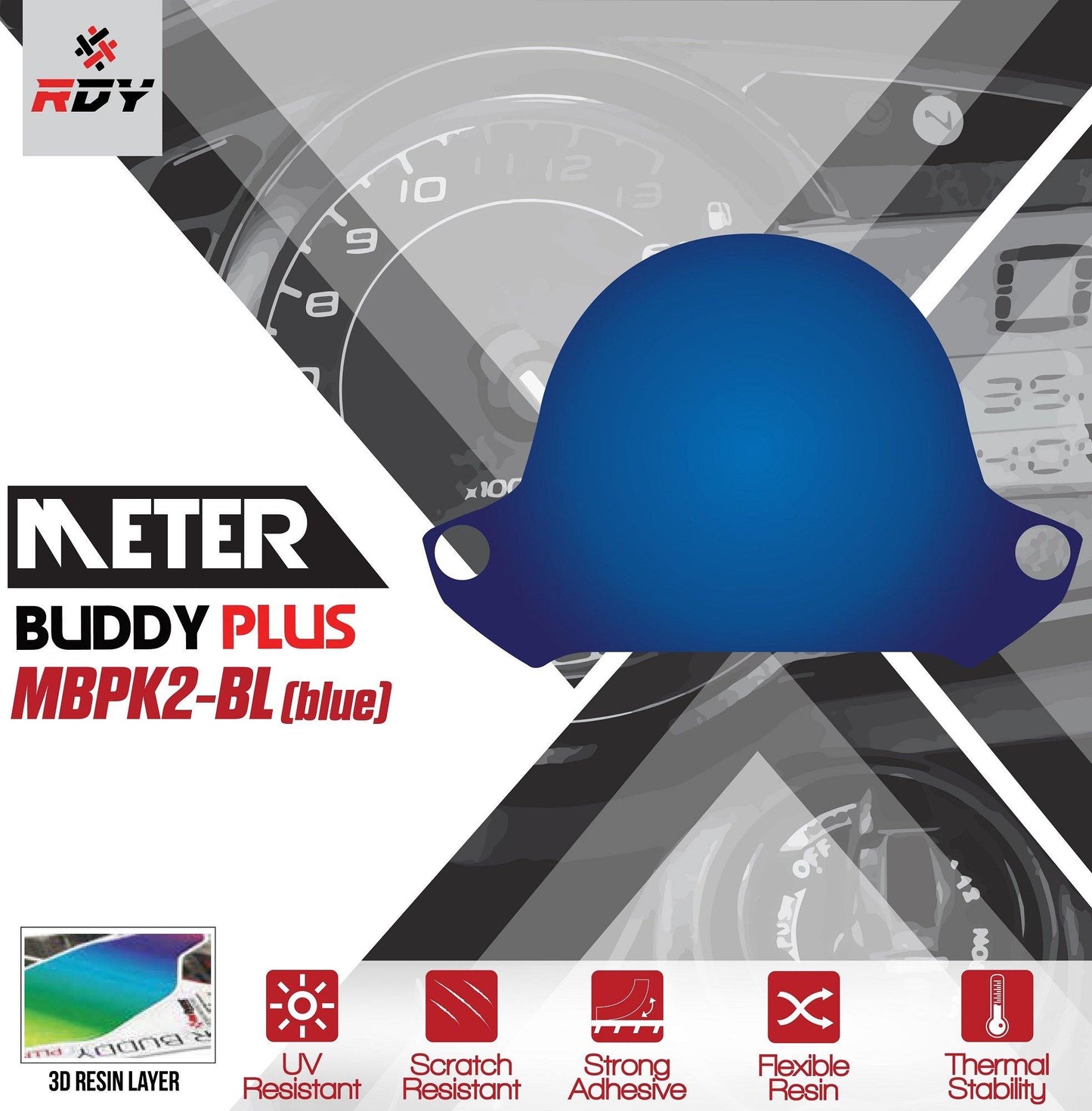 RDY Meter Buddy Plus fits for Kawasaki Z900 ('17-) / Z650 ('17-) / Z250 ABS ('18-) - Durian Bikers