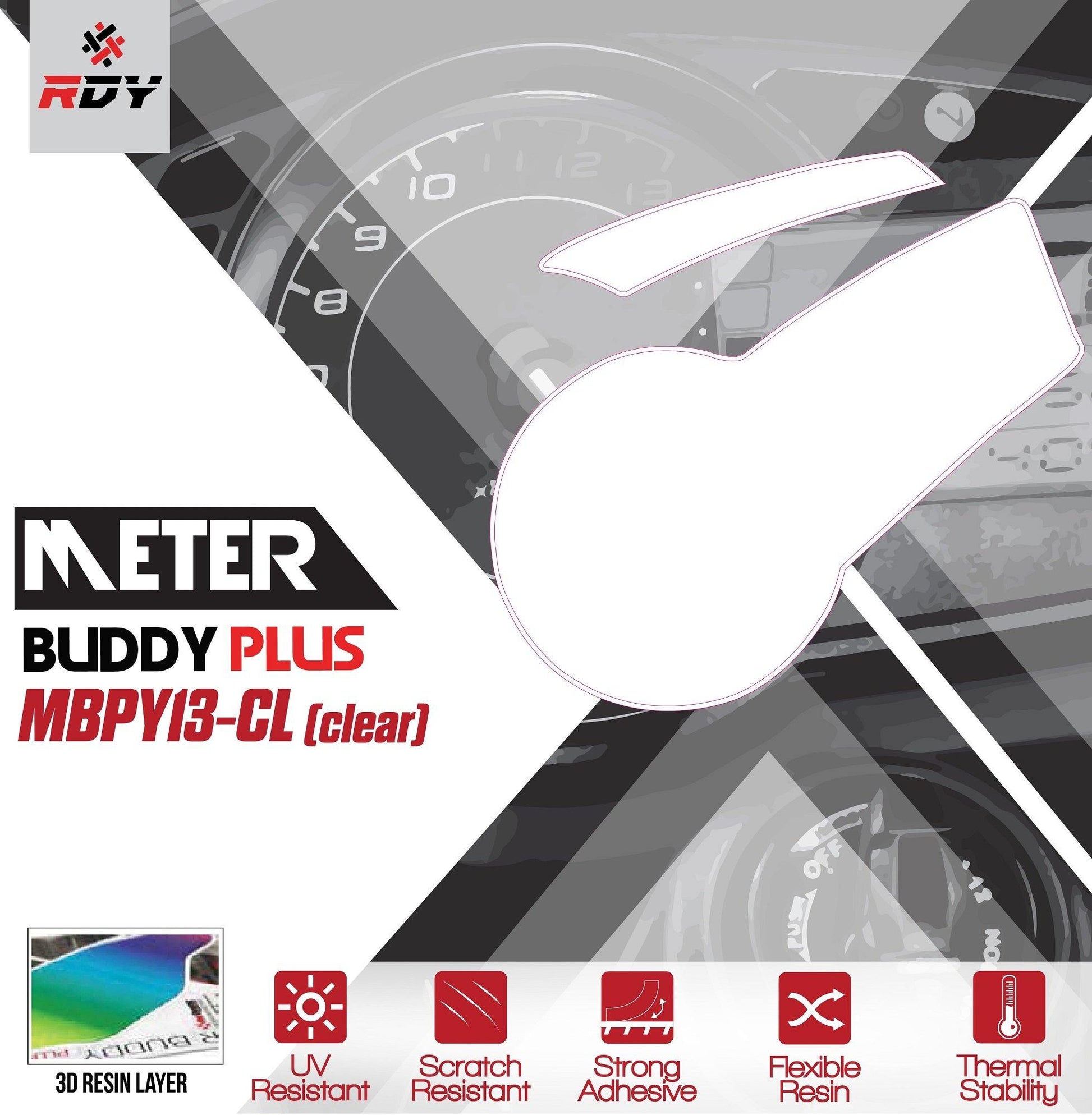 RDY Meter Buddy Plus fits for Yamaha Y15 / Sniper / Exciter / MX King 150 V1 ('15-'18) - Durian Bikers