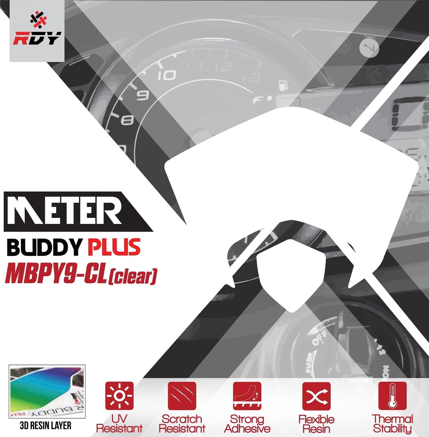 RDY Meter Buddy Plus fits for Yamaha Mio / Ego Avantiz 125 ('17-) - Durian Bikers