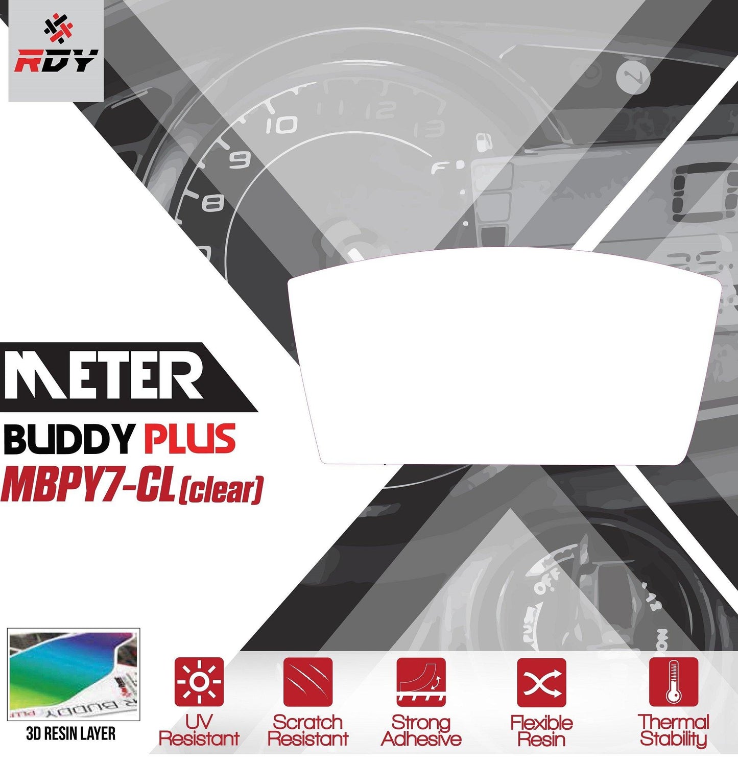 RDY Meter Buddy Plus fits for Yamaha Y15 / Sniper / Exciter / MX King 150 V2 ('18-) - Durian Bikers