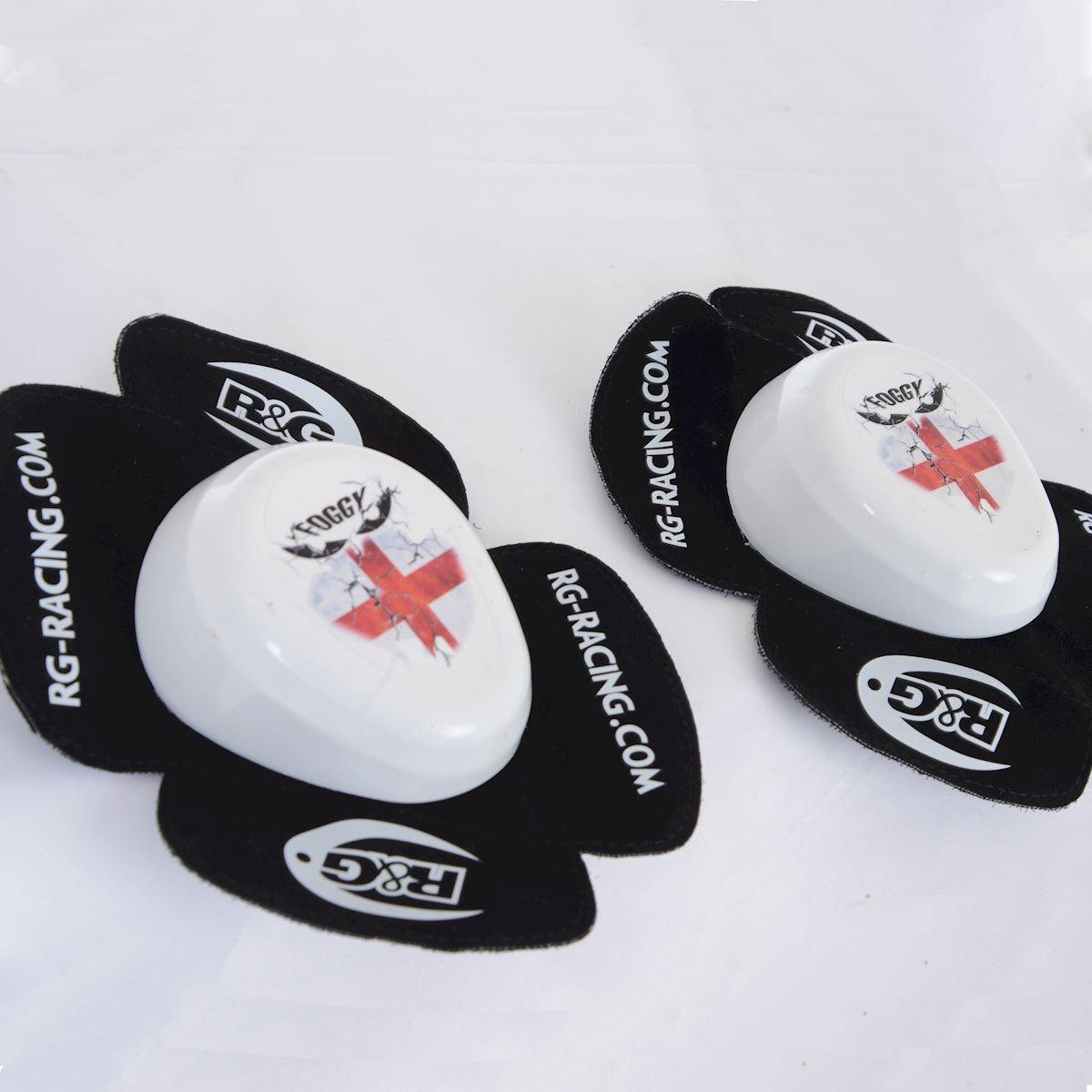 R&G Foggy Aero Knee Sliders (First Edition) - Durian Bikers