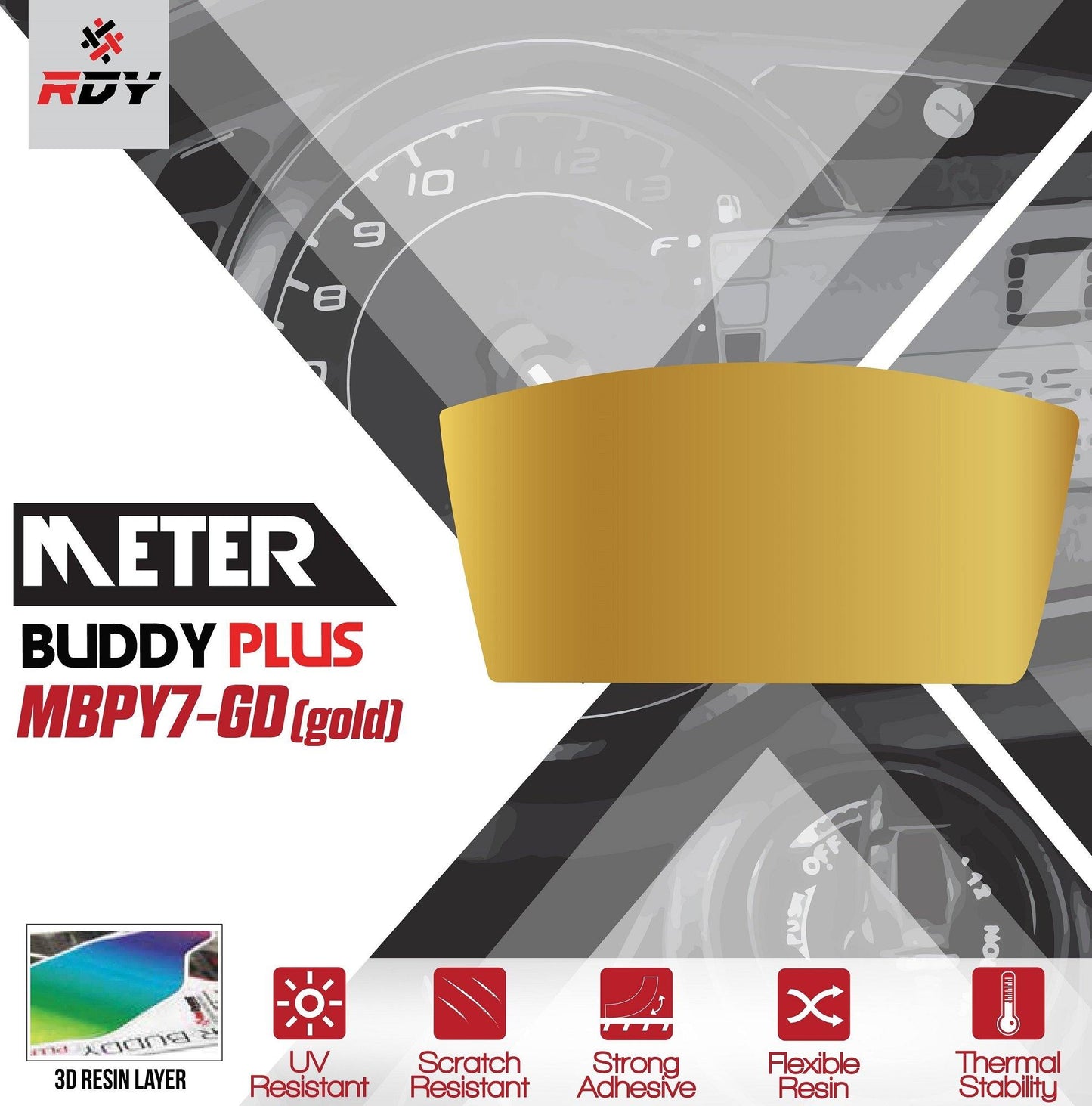 RDY Meter Buddy Plus fits for Yamaha Y15 / Sniper / Exciter / MX King 150 V2 ('18-) - Durian Bikers