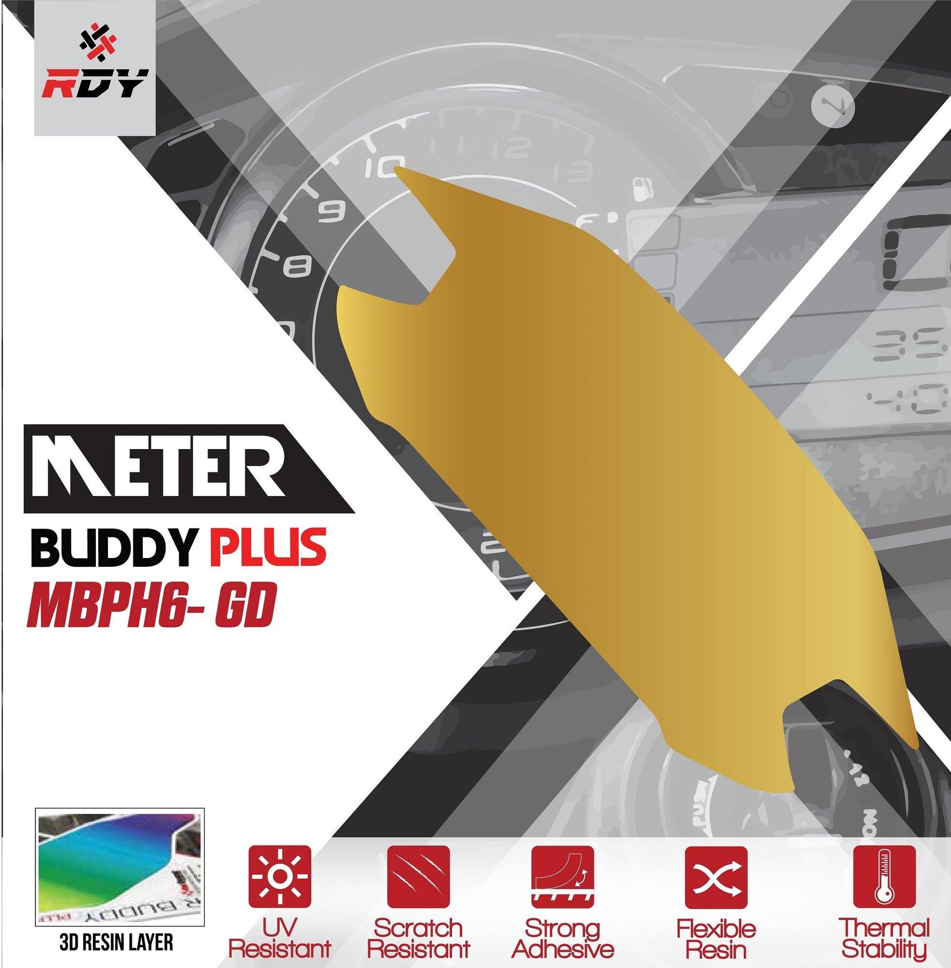 RDY Meter Buddy Plus fits for Honda CB500 / CBR500 R / CBF250 / CRF250 / Rally / MSX125SF / Grom - Durian Bikers