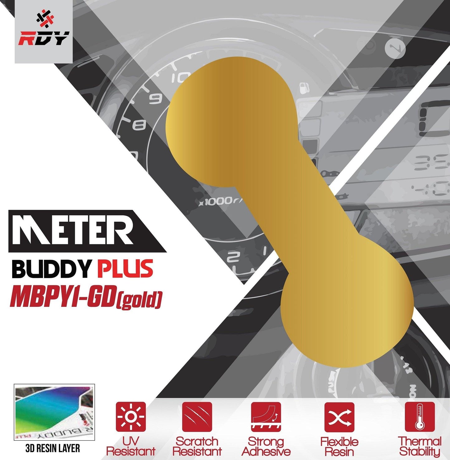 RDY Meter Buddy Plus fits for Yamaha X Max 125 / 250 / 300 / 400 ('17-) - Durian Bikers