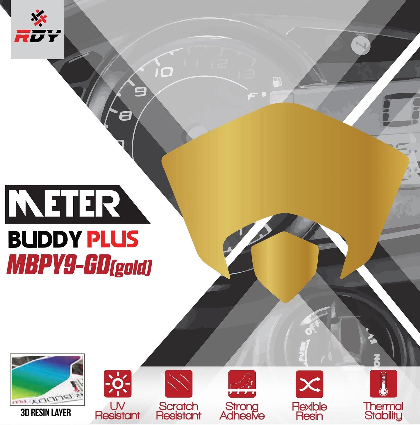 RDY Meter Buddy Plus fits for Yamaha Mio / Ego Avantiz 125 ('17-) - Durian Bikers