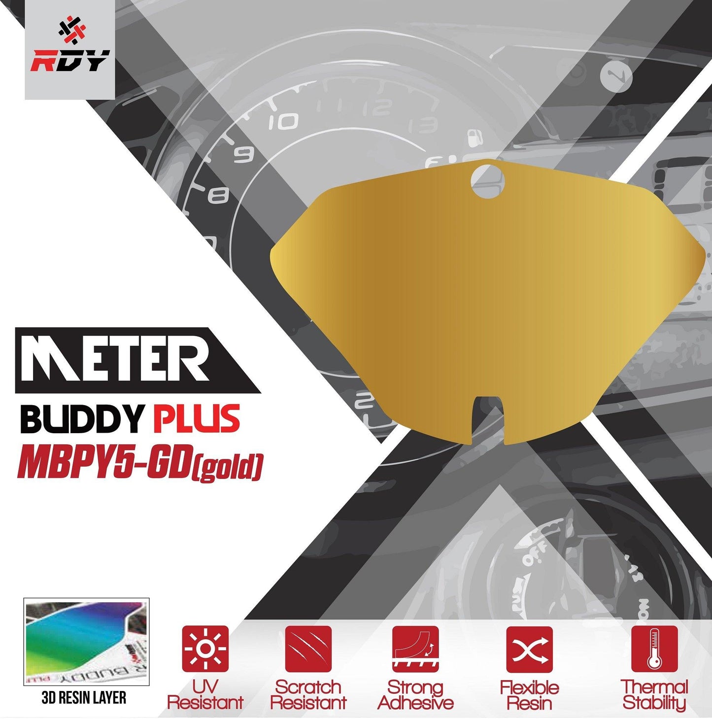 RDY Meter Buddy Plus fits for Yamaha NVX / Aerox 125 / 155 ('16-) - Durian Bikers
