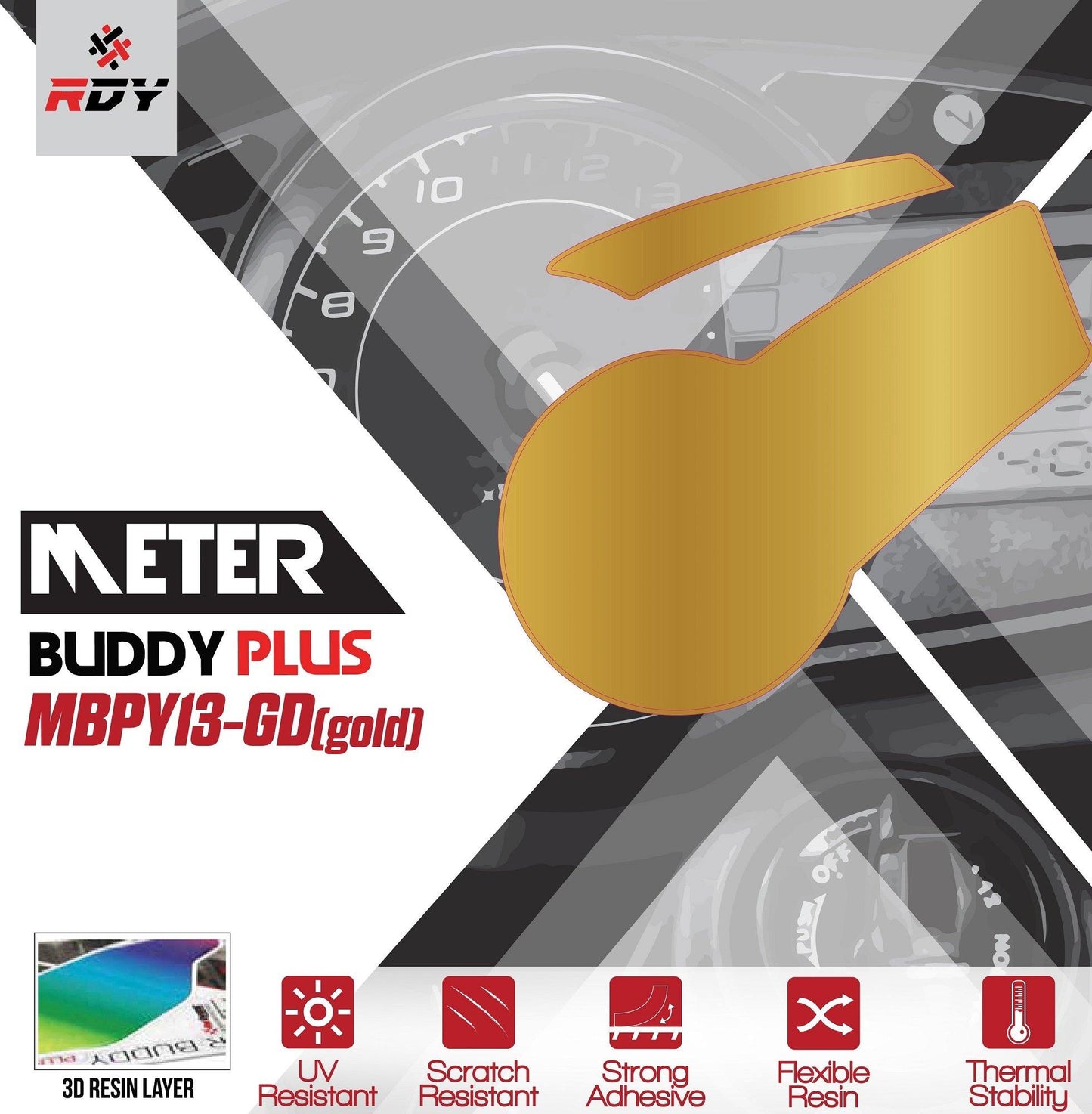 RDY Meter Buddy Plus fits for Yamaha Y15 / Sniper / Exciter / MX King 150 V1 ('15-'18) - Durian Bikers