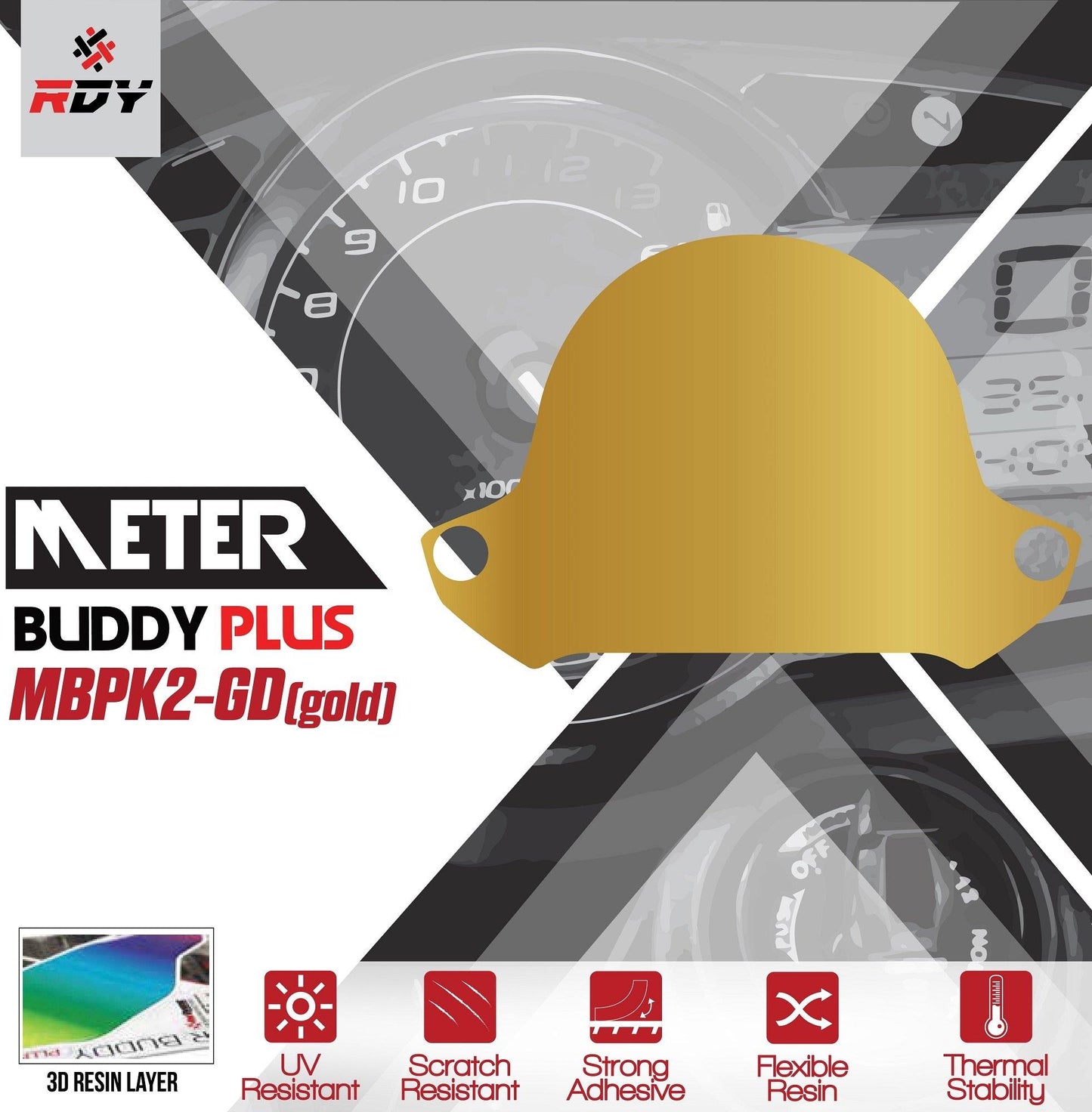 RDY Meter Buddy Plus fits for Kawasaki Z900 ('17-) / Z650 ('17-) / Z250 ABS ('18-) - Durian Bikers