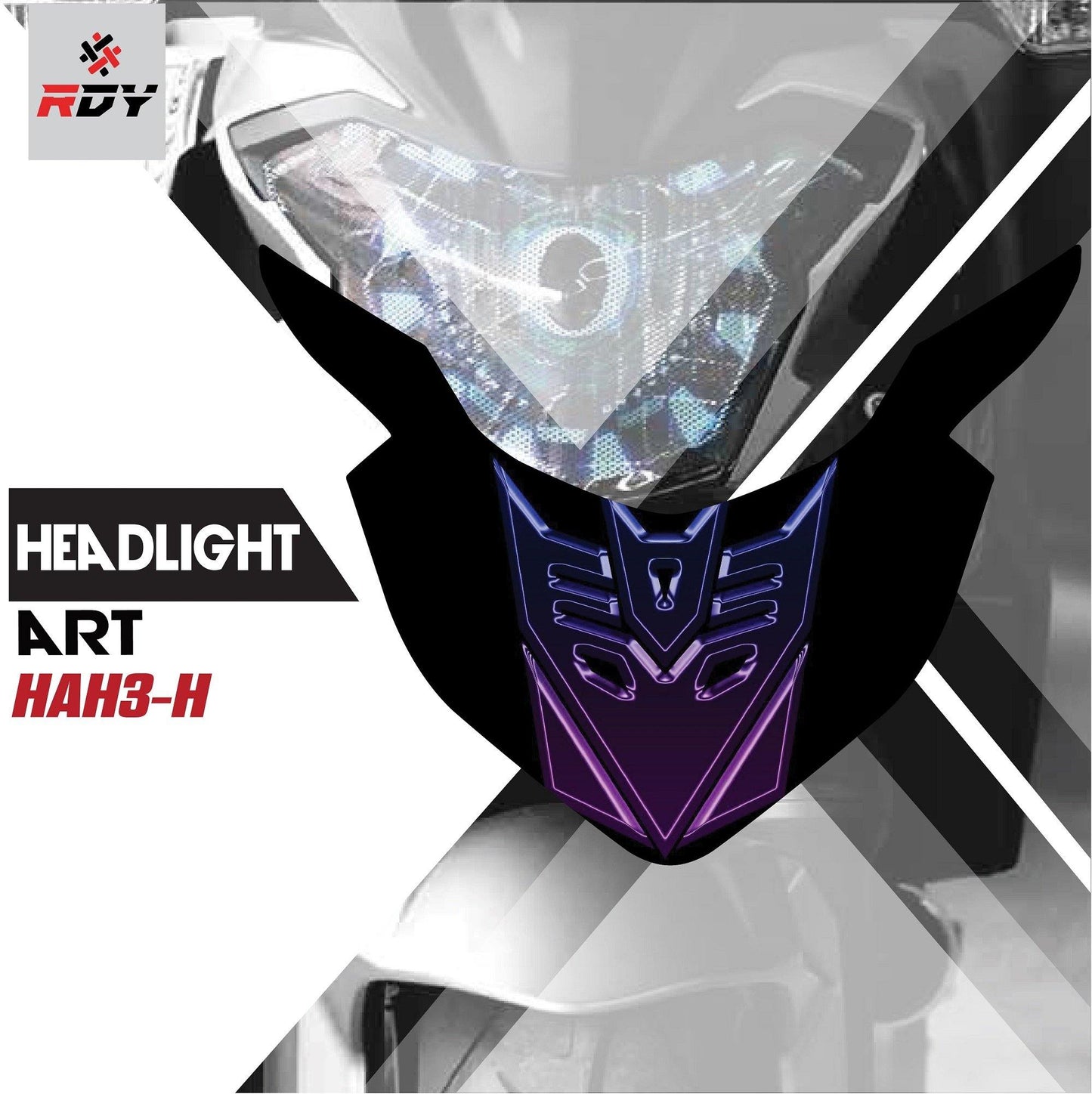 RDY Headlight Art fits for Honda CB650F ('19) - Durian Bikers
