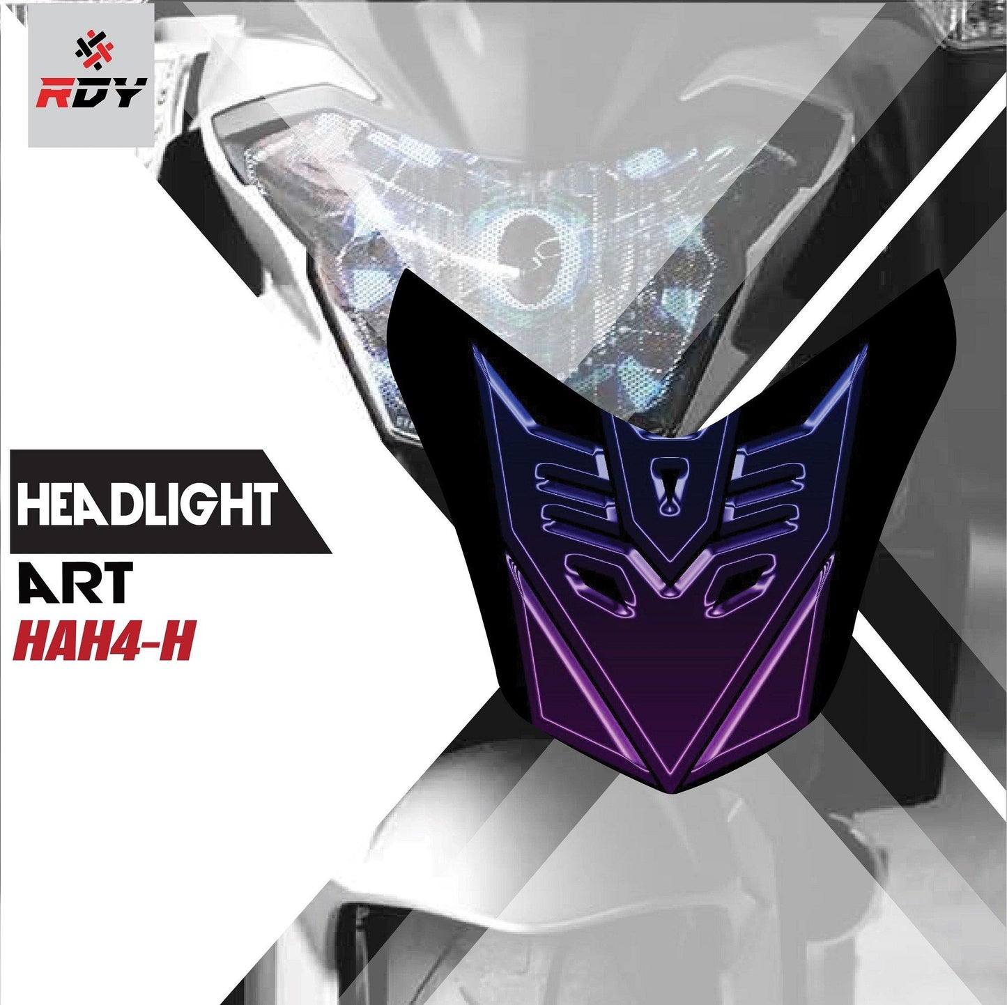RDY Headlight Art fits for Honda CBR650F ('14-'17) - Durian Bikers
