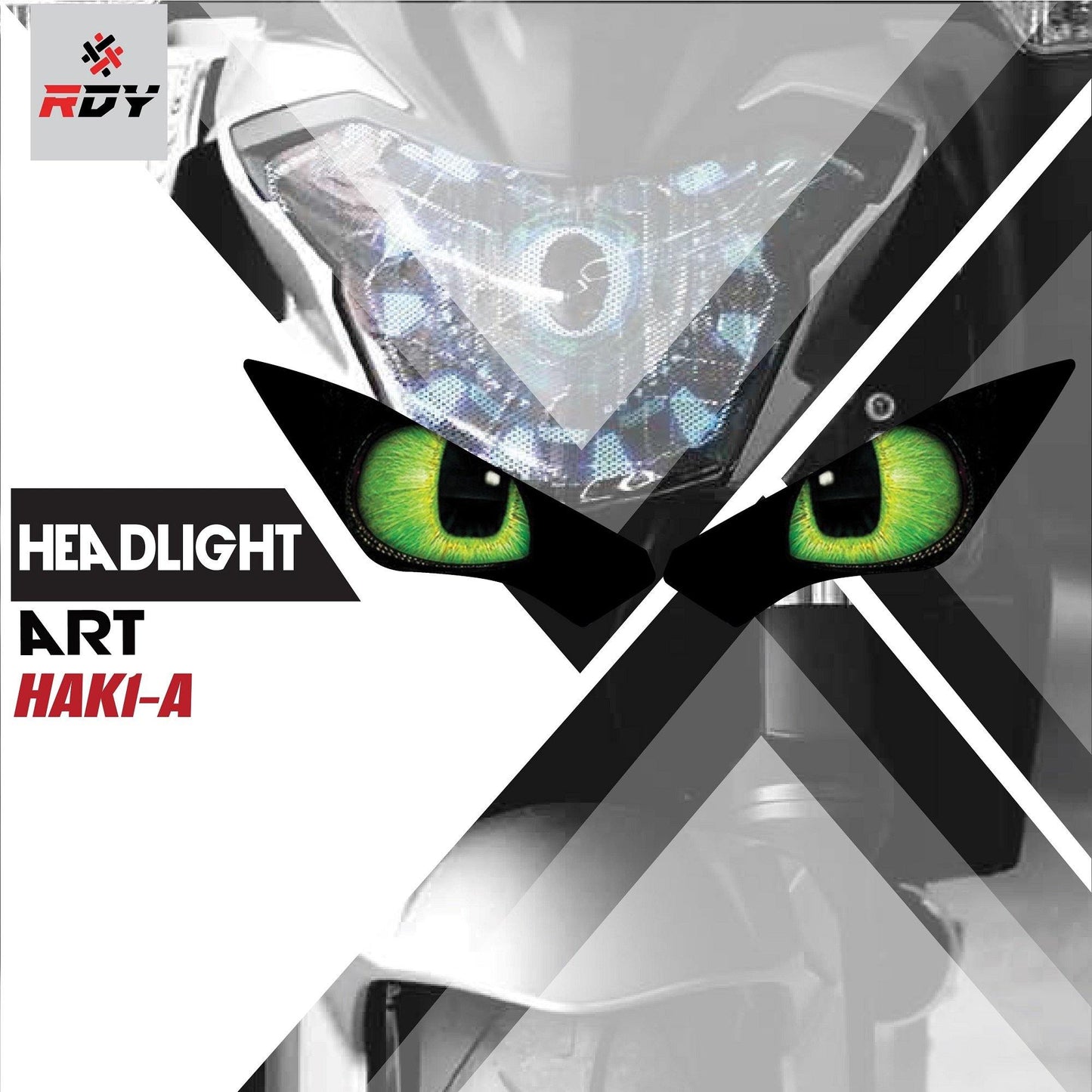 RDY Headlight Art fits for Kawasaki Ninja 250 ('19) - Durian Bikers