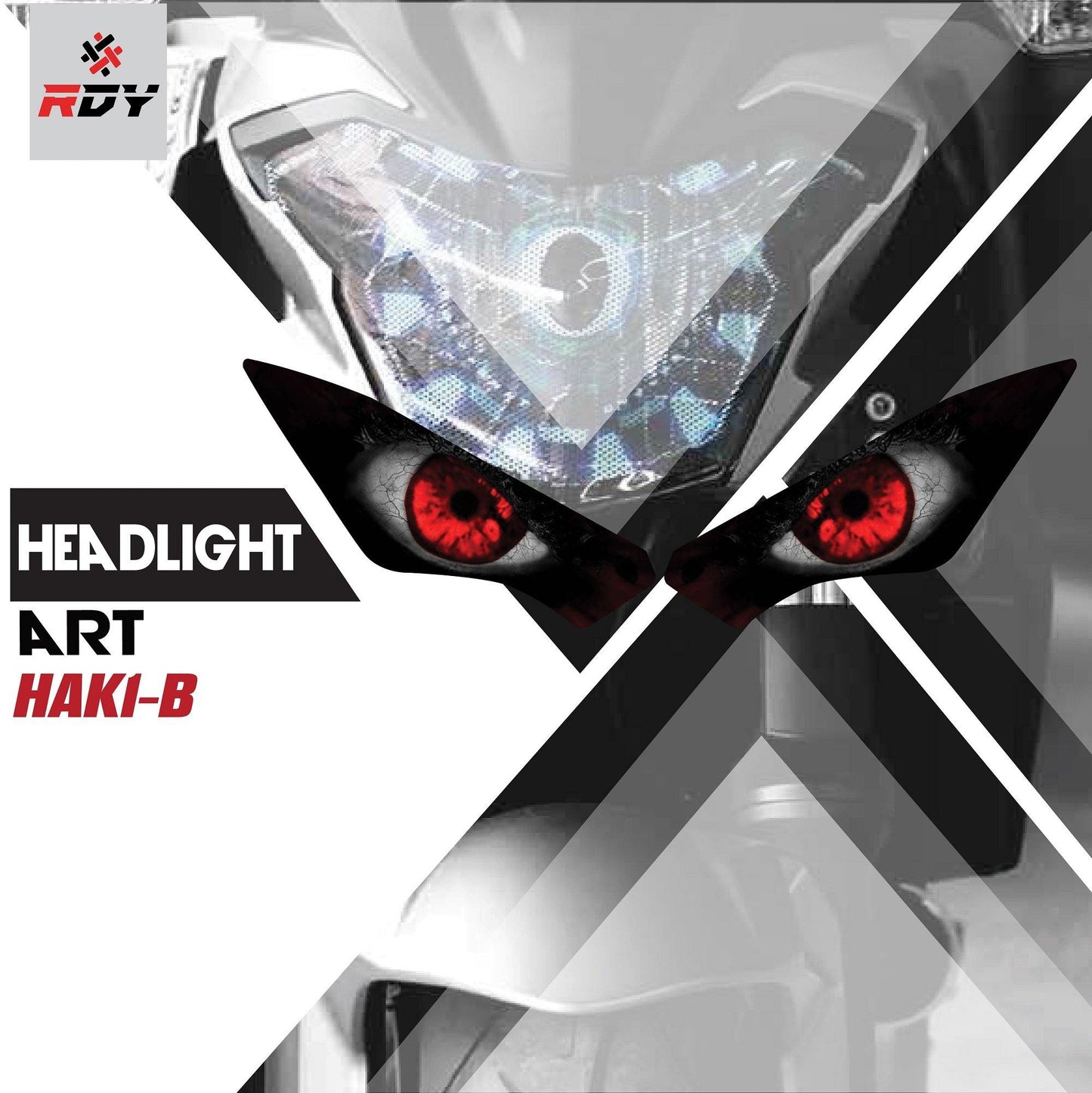 RDY Headlight Art fits for Kawasaki Ninja 250 ('19) - Durian Bikers