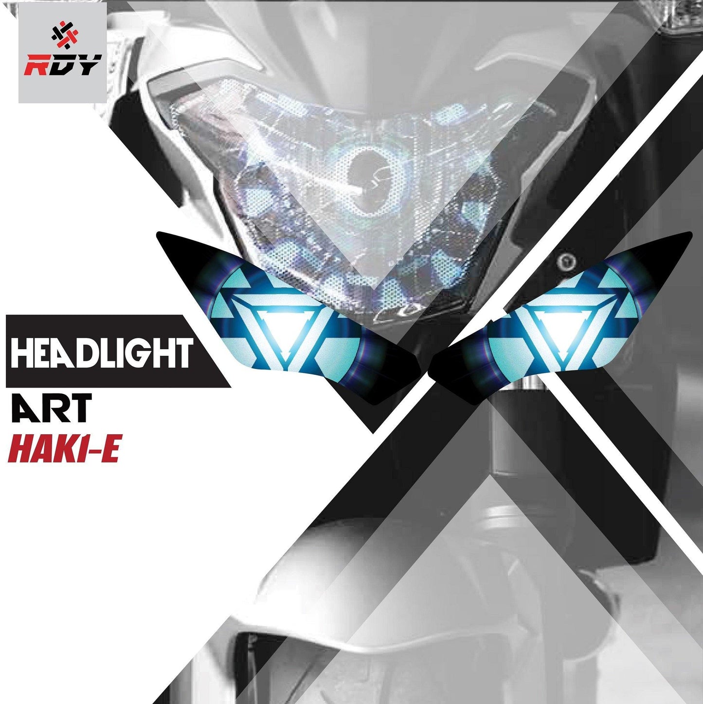 RDY Headlight Art fits for Kawasaki Ninja 250 ('19) - Durian Bikers