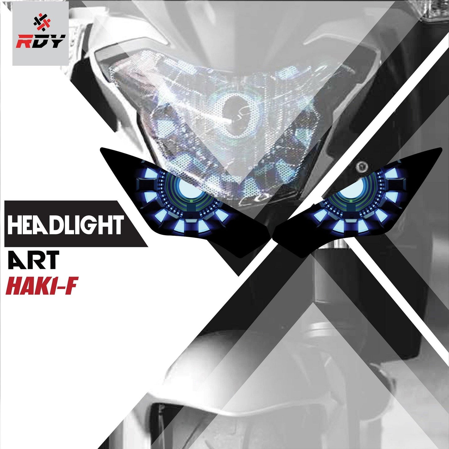 RDY Headlight Art fits for Kawasaki Ninja 250 ('19) - Durian Bikers