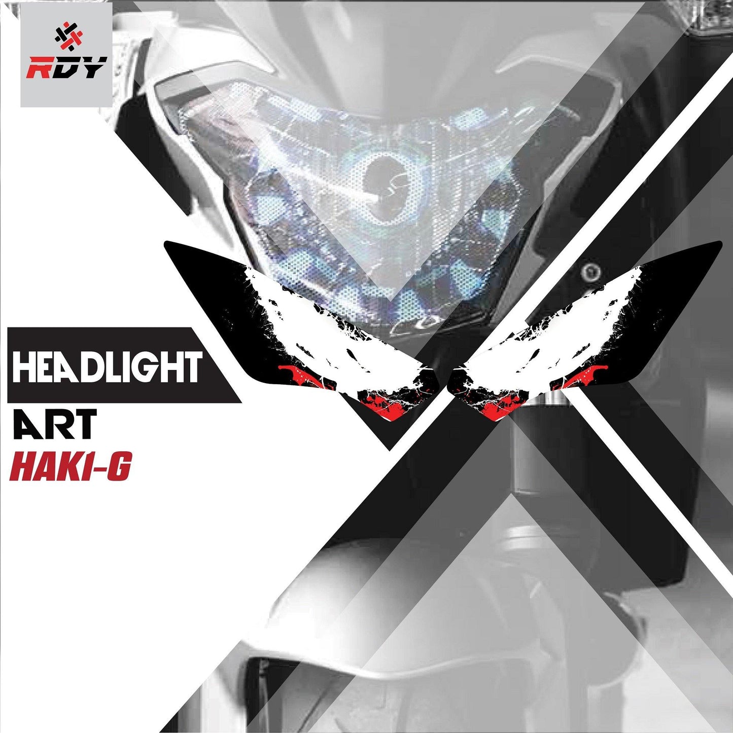 RDY Headlight Art fits for Kawasaki Ninja 250 ('19) - Durian Bikers
