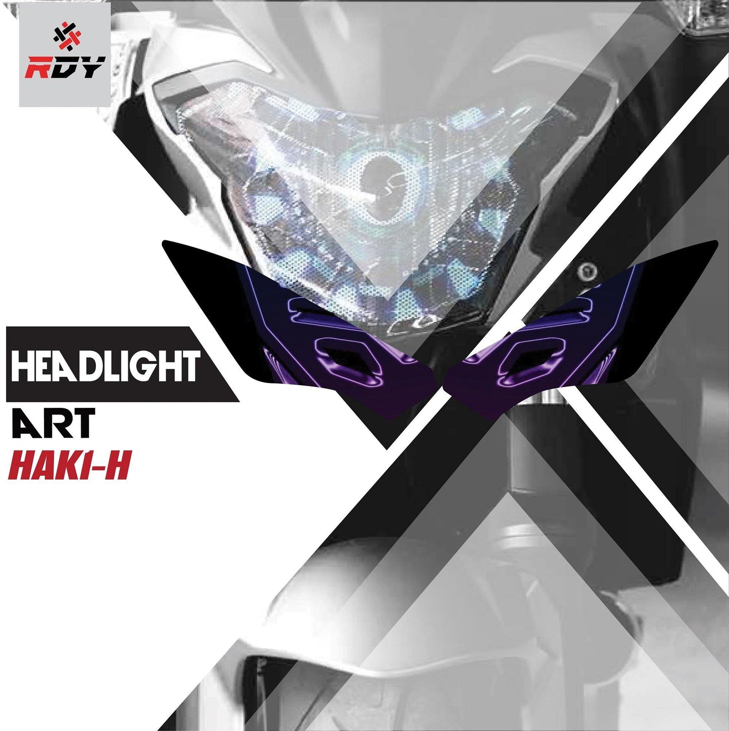 RDY Headlight Art fits for Kawasaki Ninja 250 ('19) - Durian Bikers