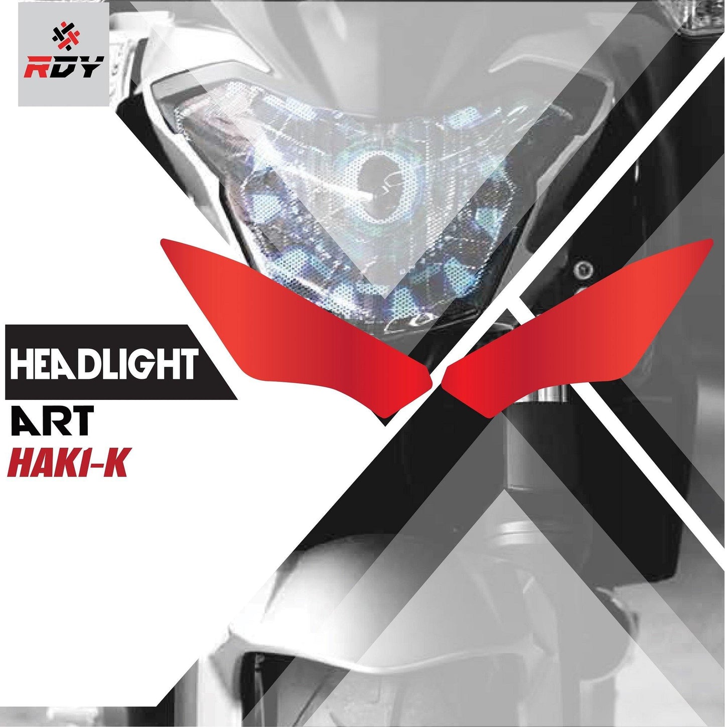 RDY Headlight Art fits for Kawasaki Ninja 250 - Durian Bikers