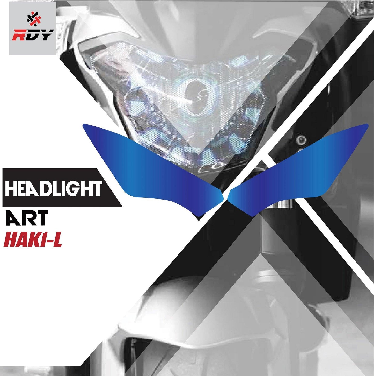 RDY Headlight Art fits for Kawasaki Ninja 250 - Durian Bikers