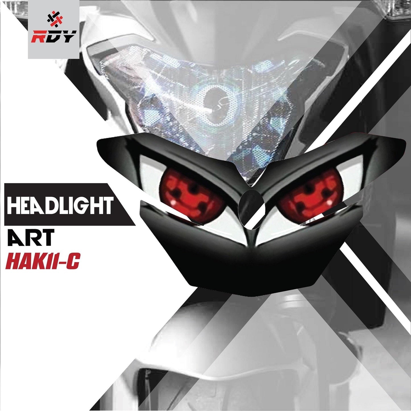 RDY Headlight Art fits for Kawasaki Z650 - Durian Bikers