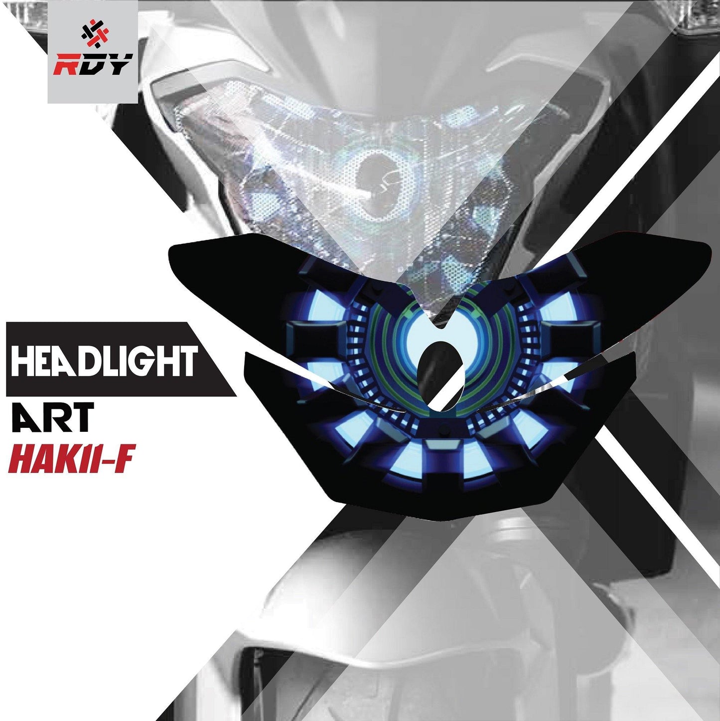RDY Headlight Art fits for Kawasaki Z650 - Durian Bikers