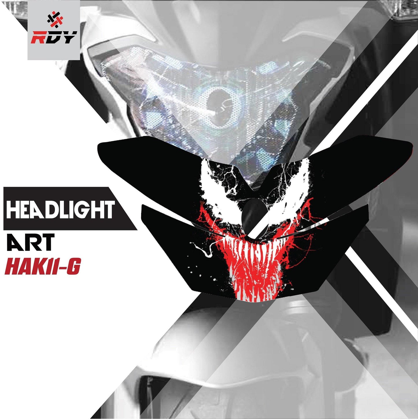 RDY Headlight Art fits for Kawasaki Z650 - Durian Bikers