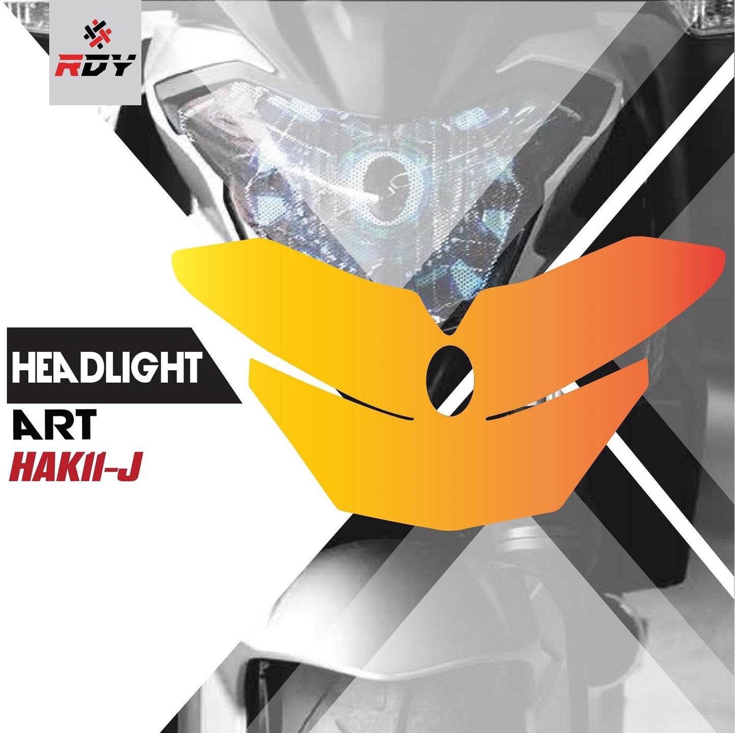 RDY Headlight Art fits for Kawasaki Z650 - Durian Bikers