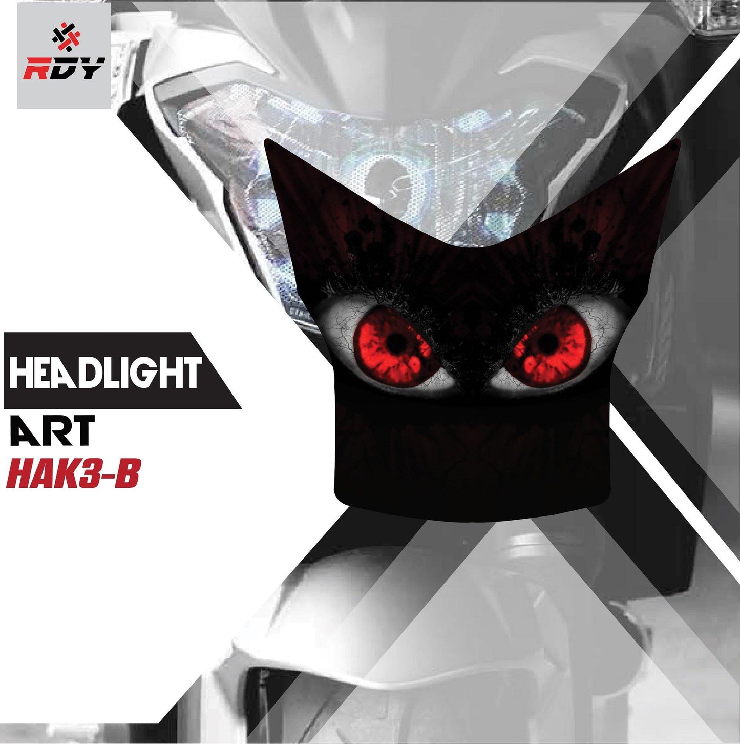 RDY Headlight Art fits for Kawasaki ERN6N - Durian Bikers