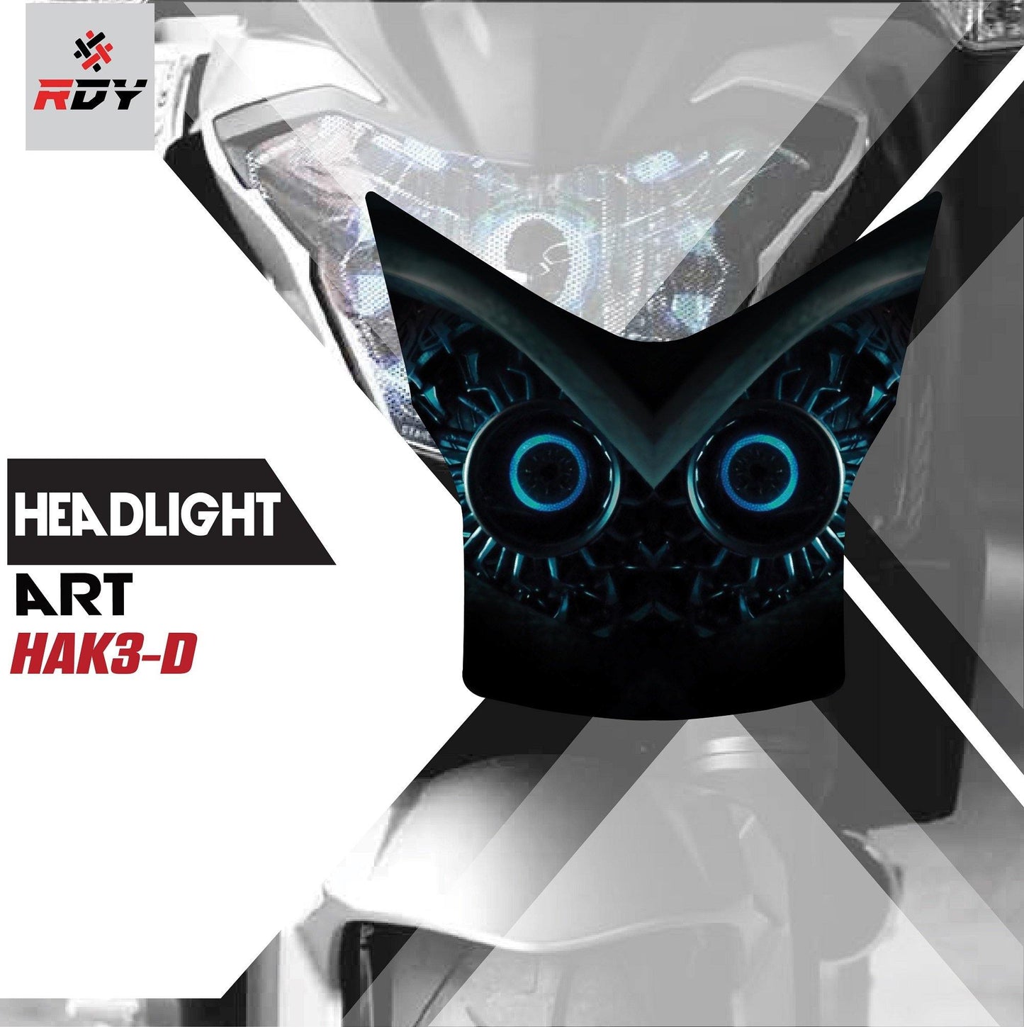 RDY Headlight Art fits for Kawasaki ERN6N - Durian Bikers