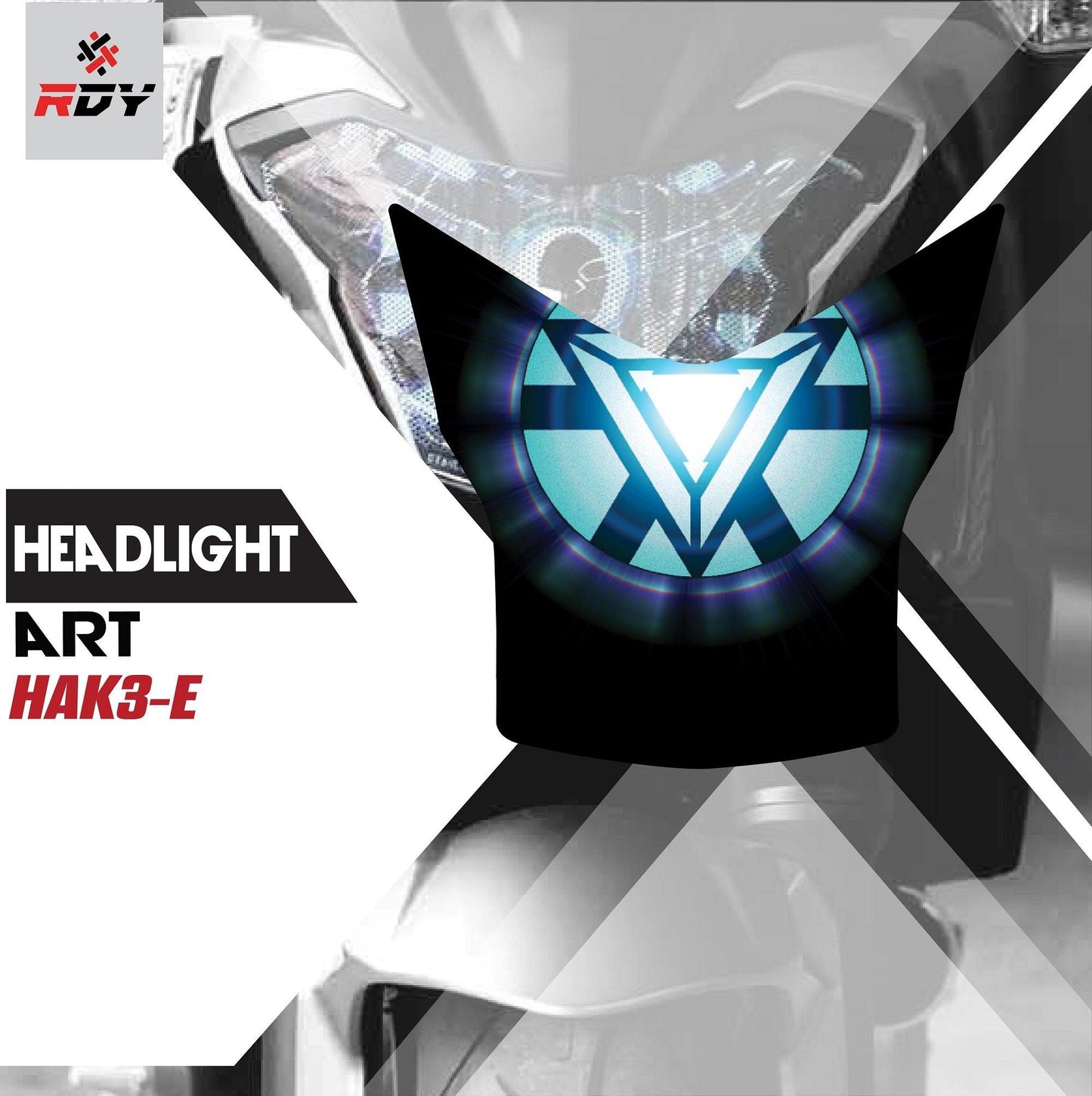 RDY Headlight Art fits for Kawasaki ERN6N - Durian Bikers