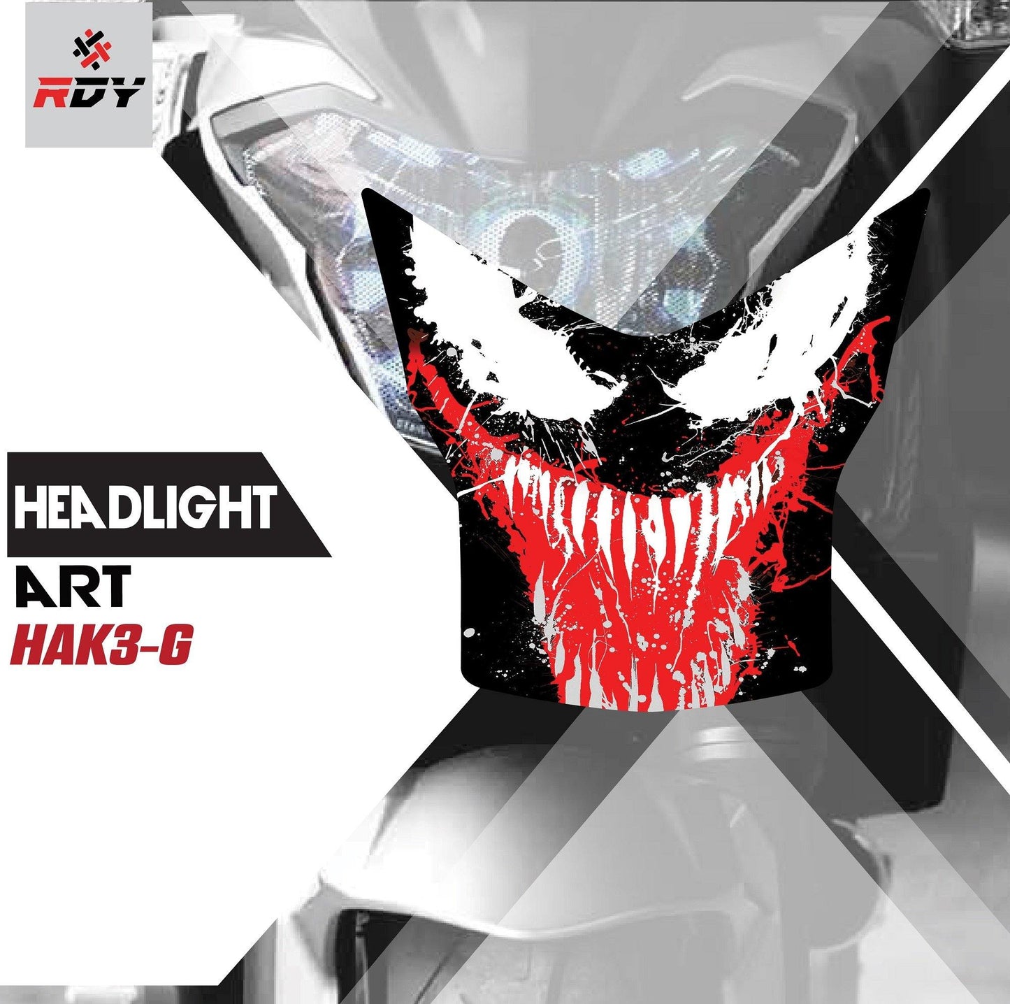 RDY Headlight Art fits for Kawasaki ERN6N - Durian Bikers