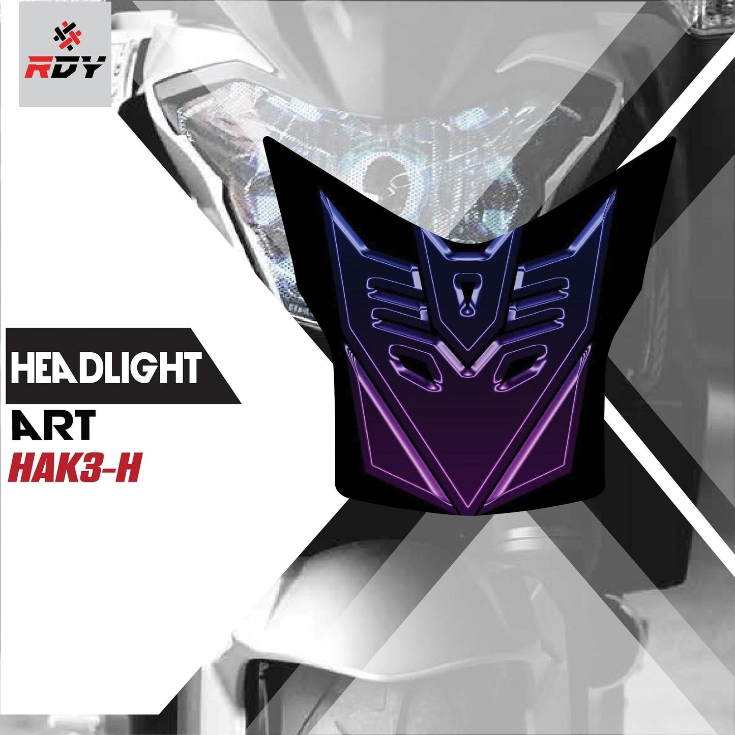 RDY Headlight Art fits for Kawasaki ERN6N - Durian Bikers