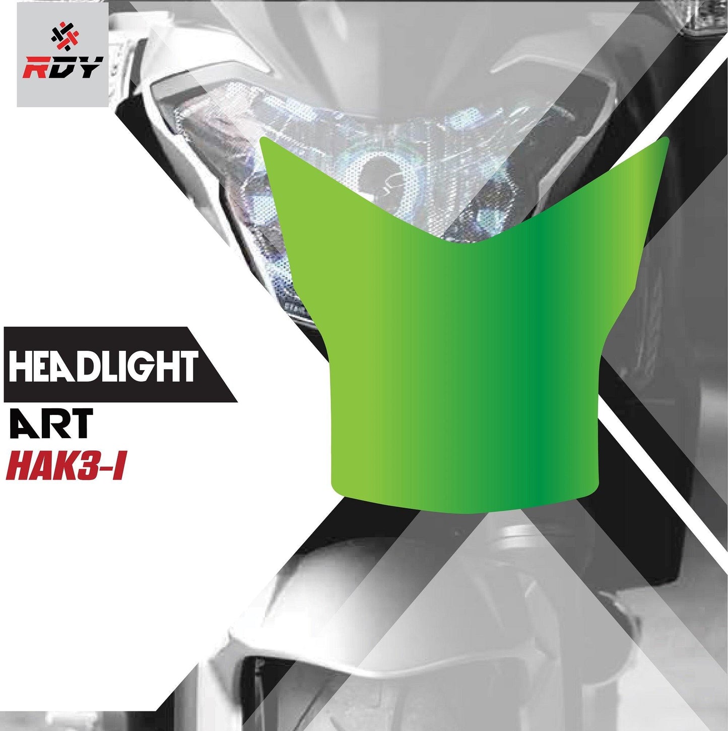 RDY Headlight Art fits for Kawasaki ERN6N - Durian Bikers