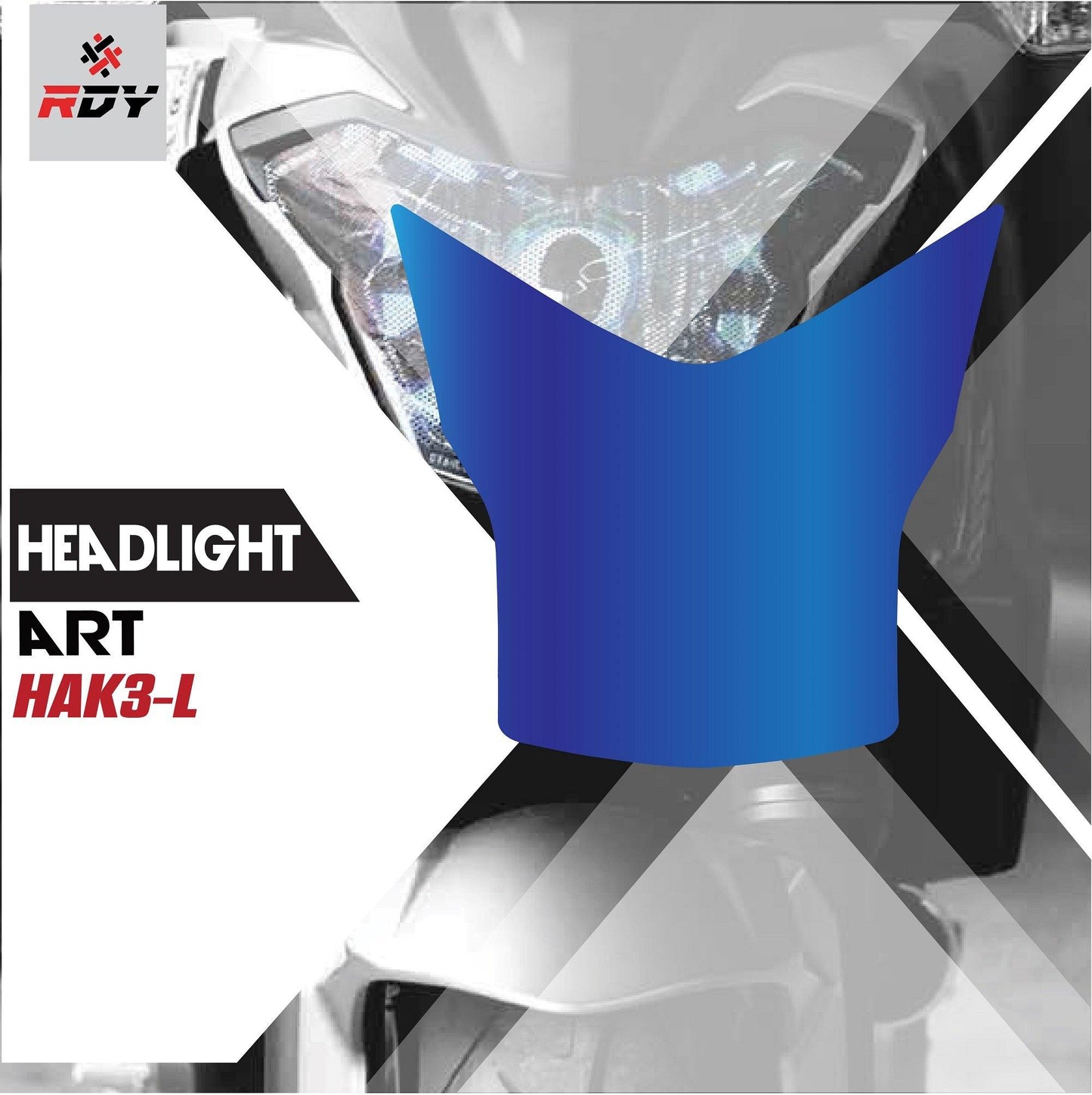 RDY Headlight Art fits for Kawasaki ERN6N - Durian Bikers