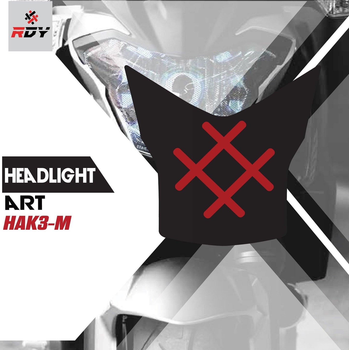 RDY Headlight Art fits for Kawasaki ERN6N - Durian Bikers