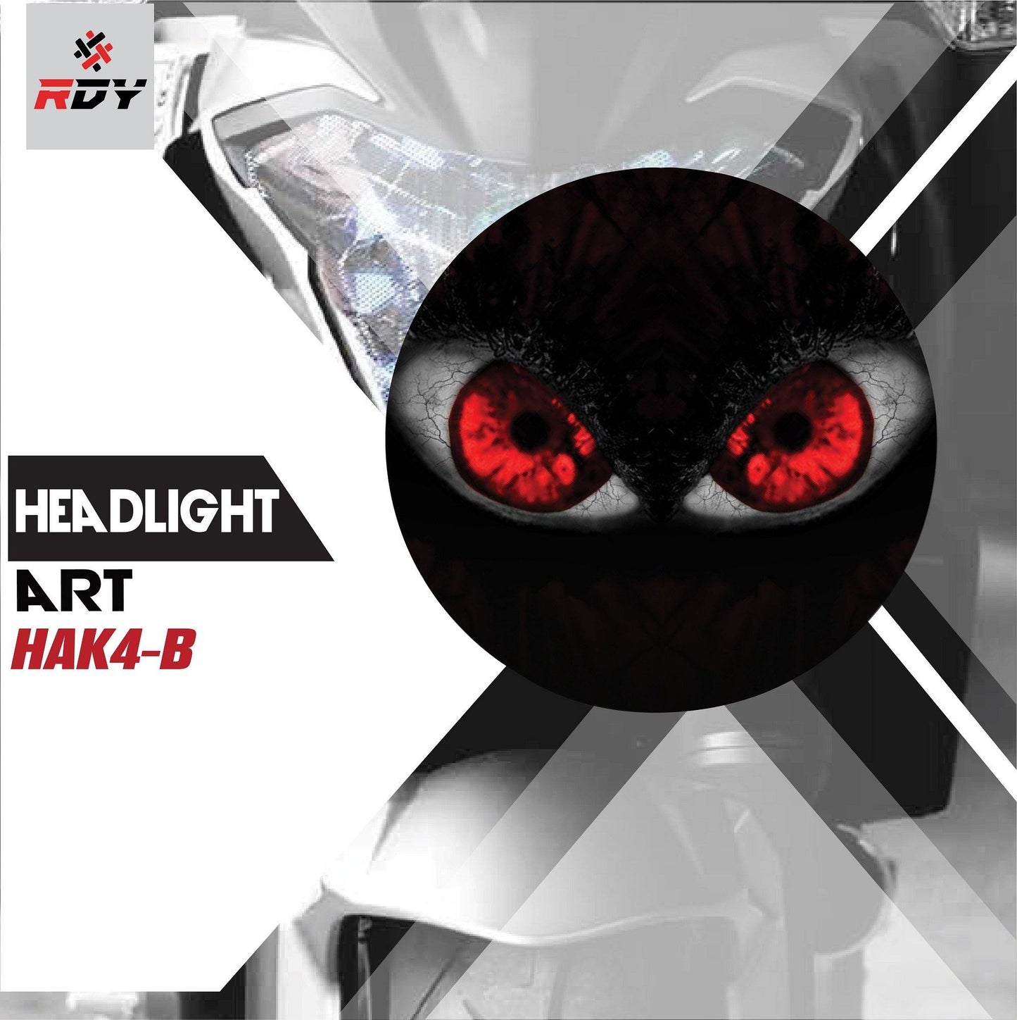 RDY Headlight Art fits for Kawasaki VN900 - Durian Bikers