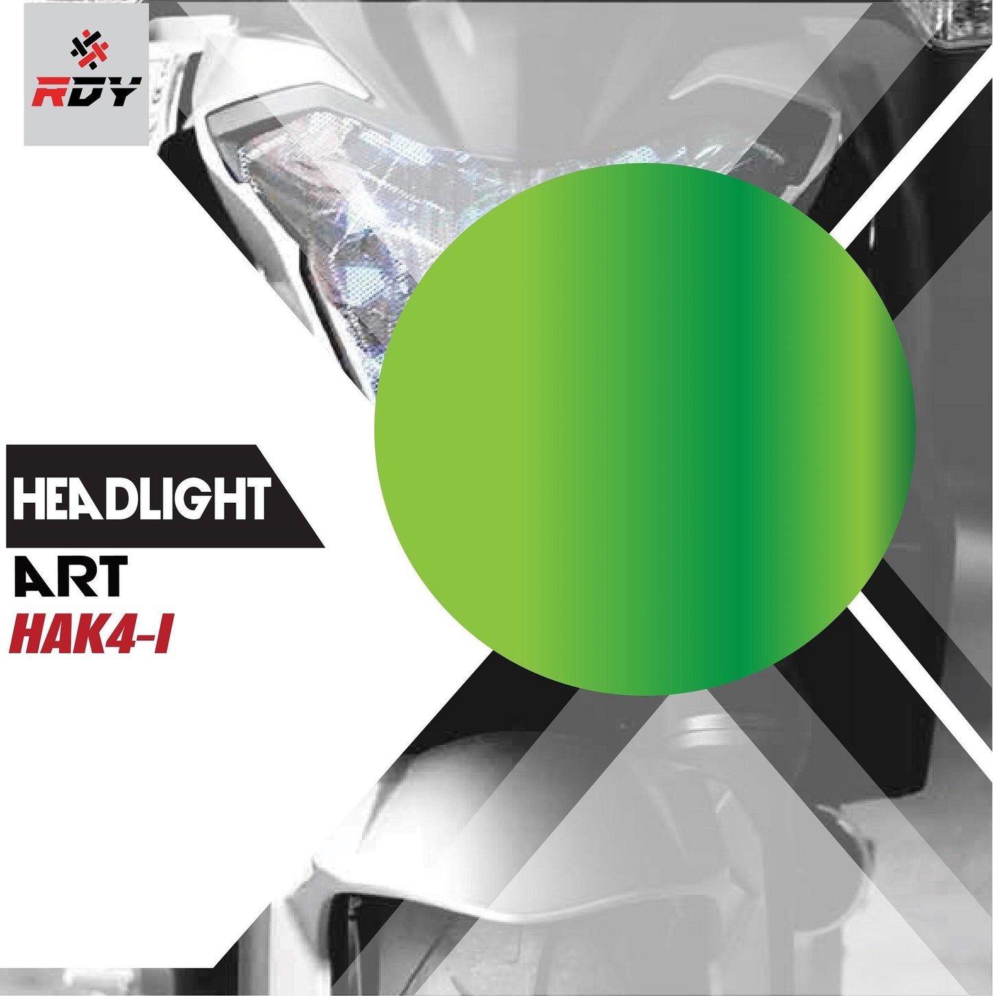 RDY Headlight Art fits for Kawasaki VN900 - Durian Bikers