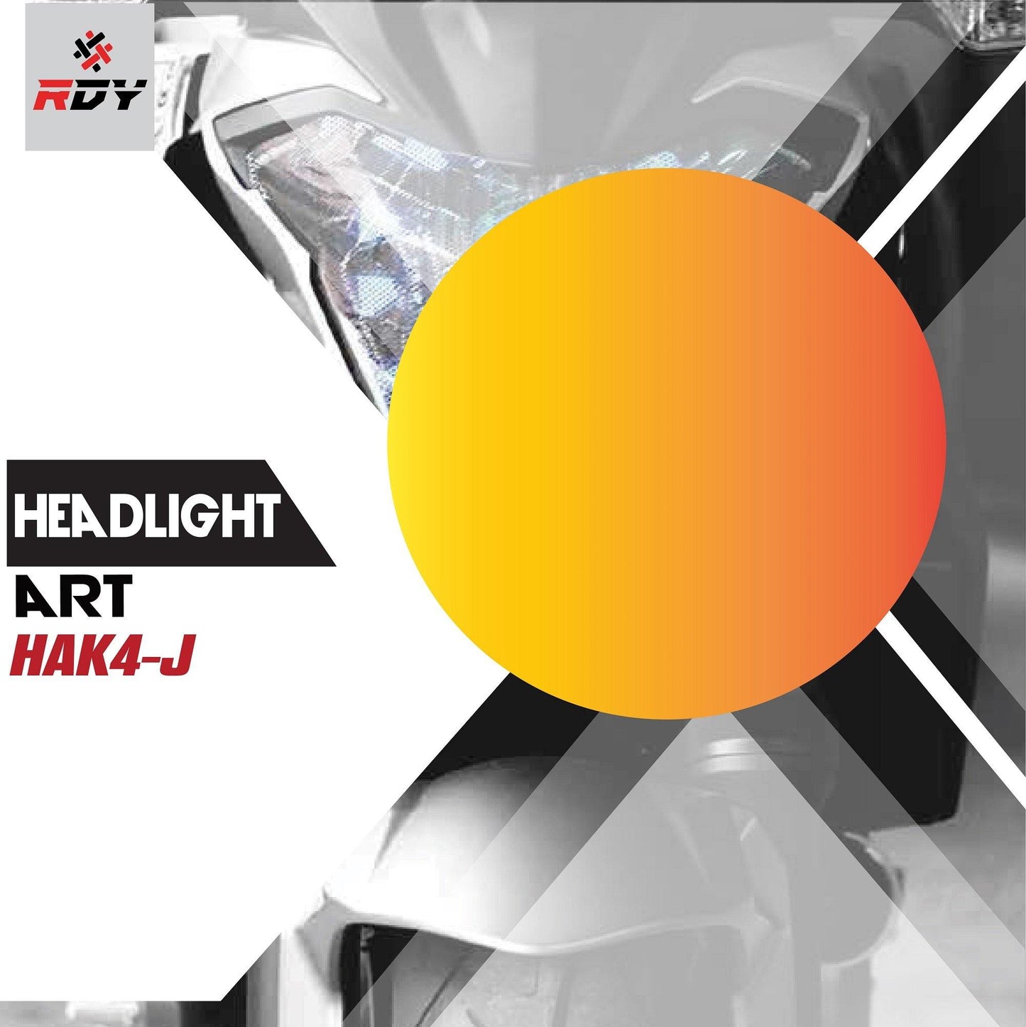 RDY Headlight Art fits for Kawasaki VN900 - Durian Bikers