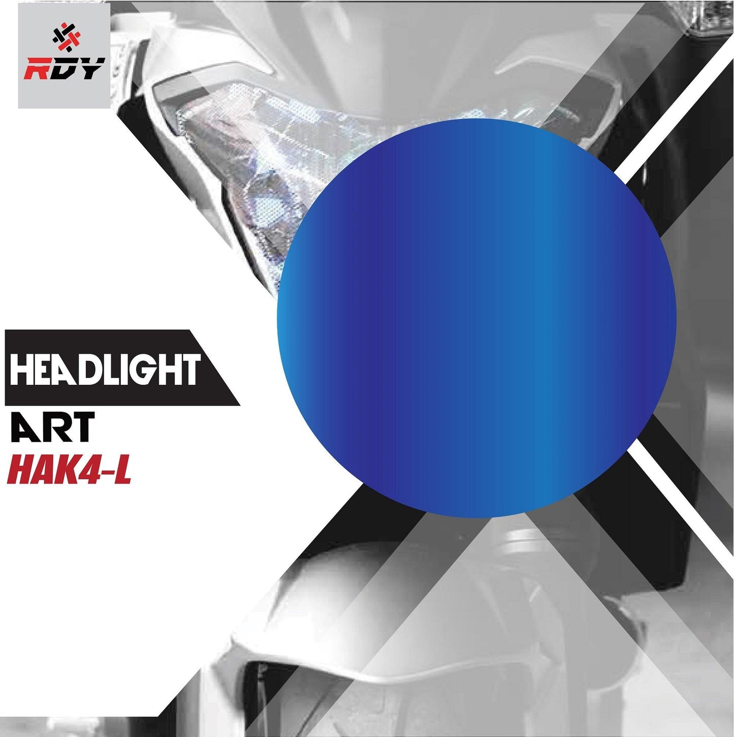 RDY Headlight Art fits for Kawasaki VN900 - Durian Bikers