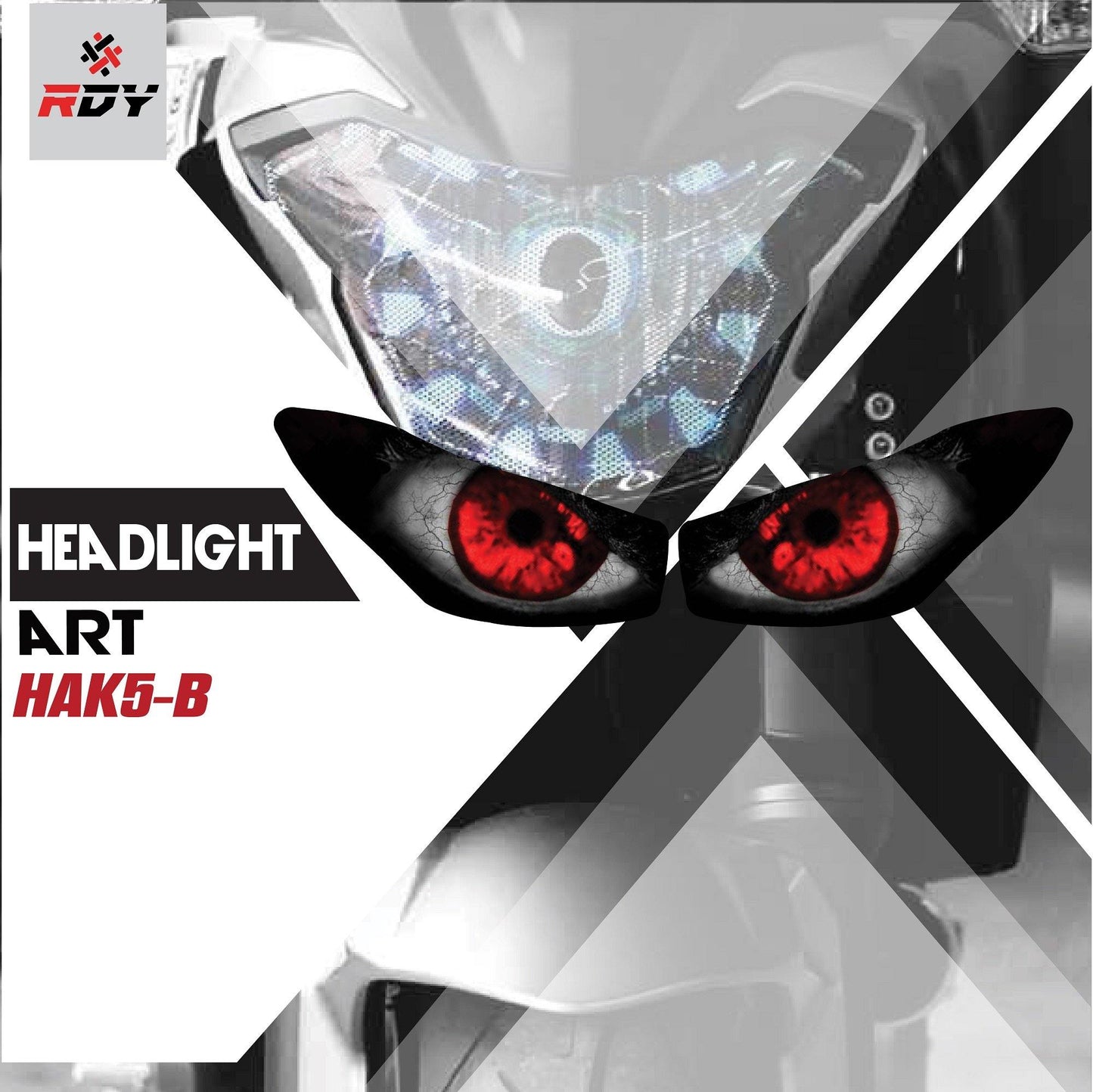 RDY Headlight Art fits for Kawasaki Z1000SX - Durian Bikers