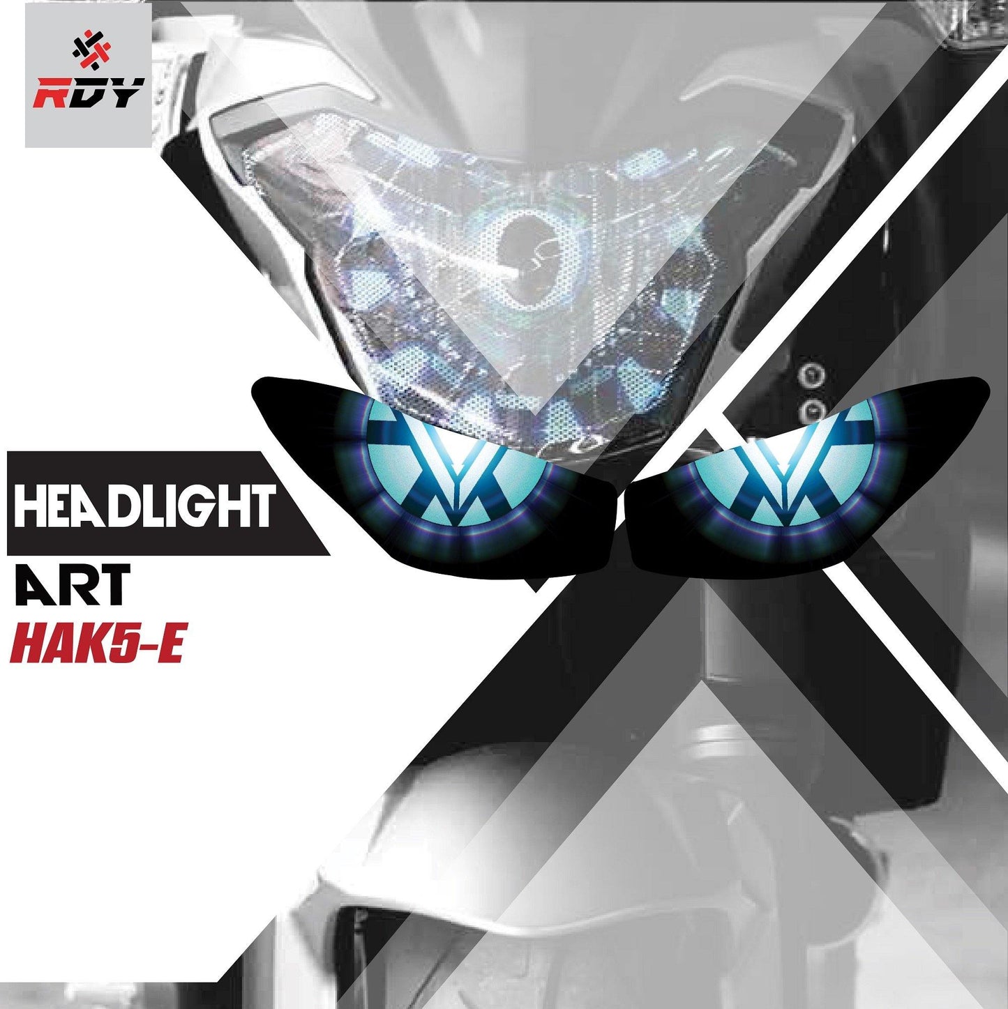RDY Headlight Art fits for Kawasaki Z1000SX - Durian Bikers